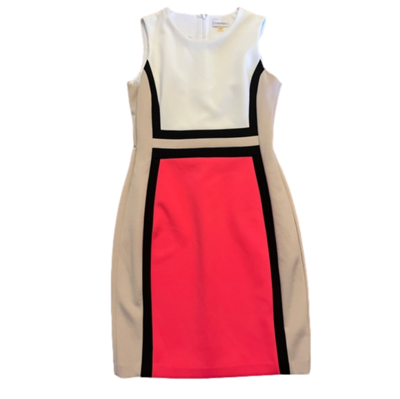 Calvin Klein Dresses & Skirts - Calvin Klein Color Block sheath Dress #1260
